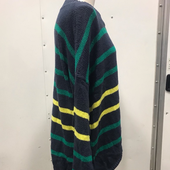 525 America Stripe Drop Shoulder Pullover Sweater - Picture 3 of 6